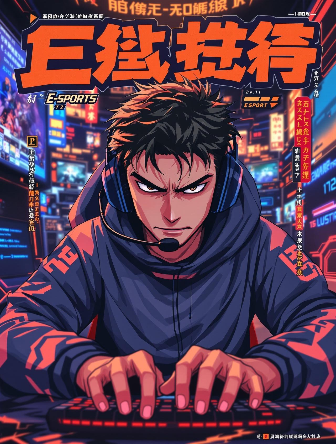 全职高手 - 运动漫画封面